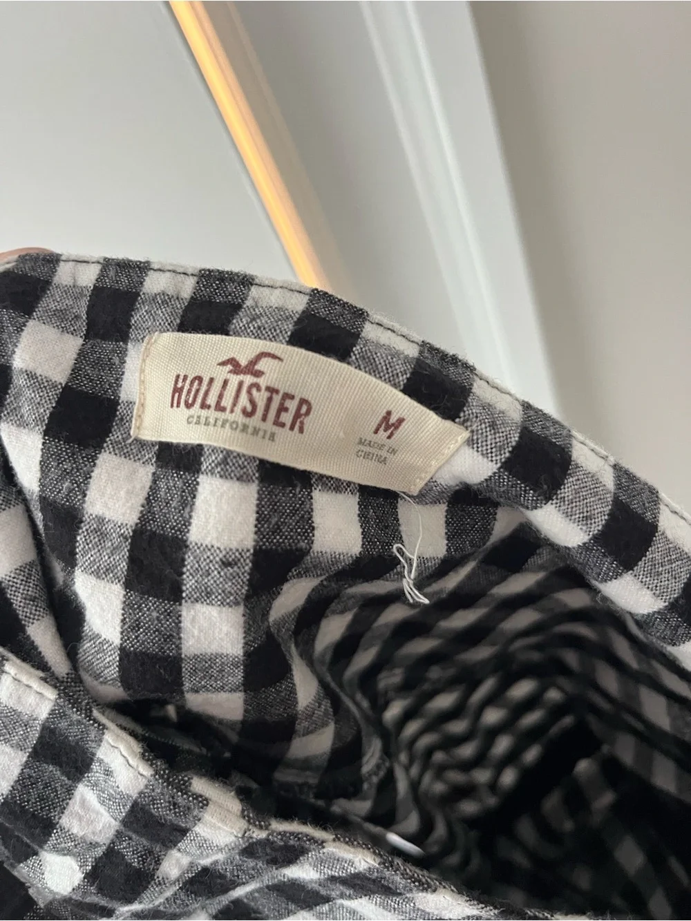 Hollister Y2K Gingham Dress
